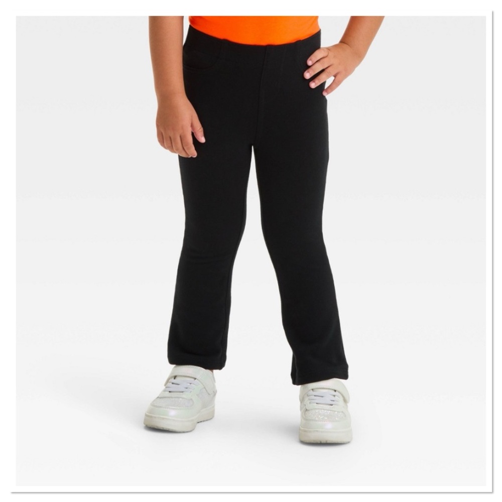 Toddler Girl’s Flare Leggings Cat & Jack Black